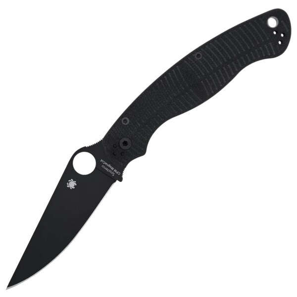 Spyderco-Military-2-Salt-Black-C36GMCBKP2