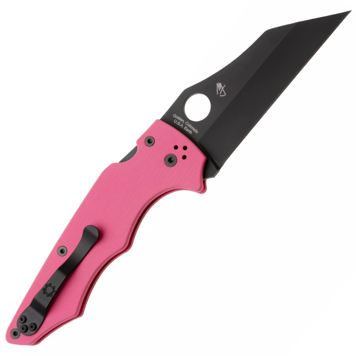 Spyderco-YoJumbo-Michaela-Janicha-C253GPNBKP