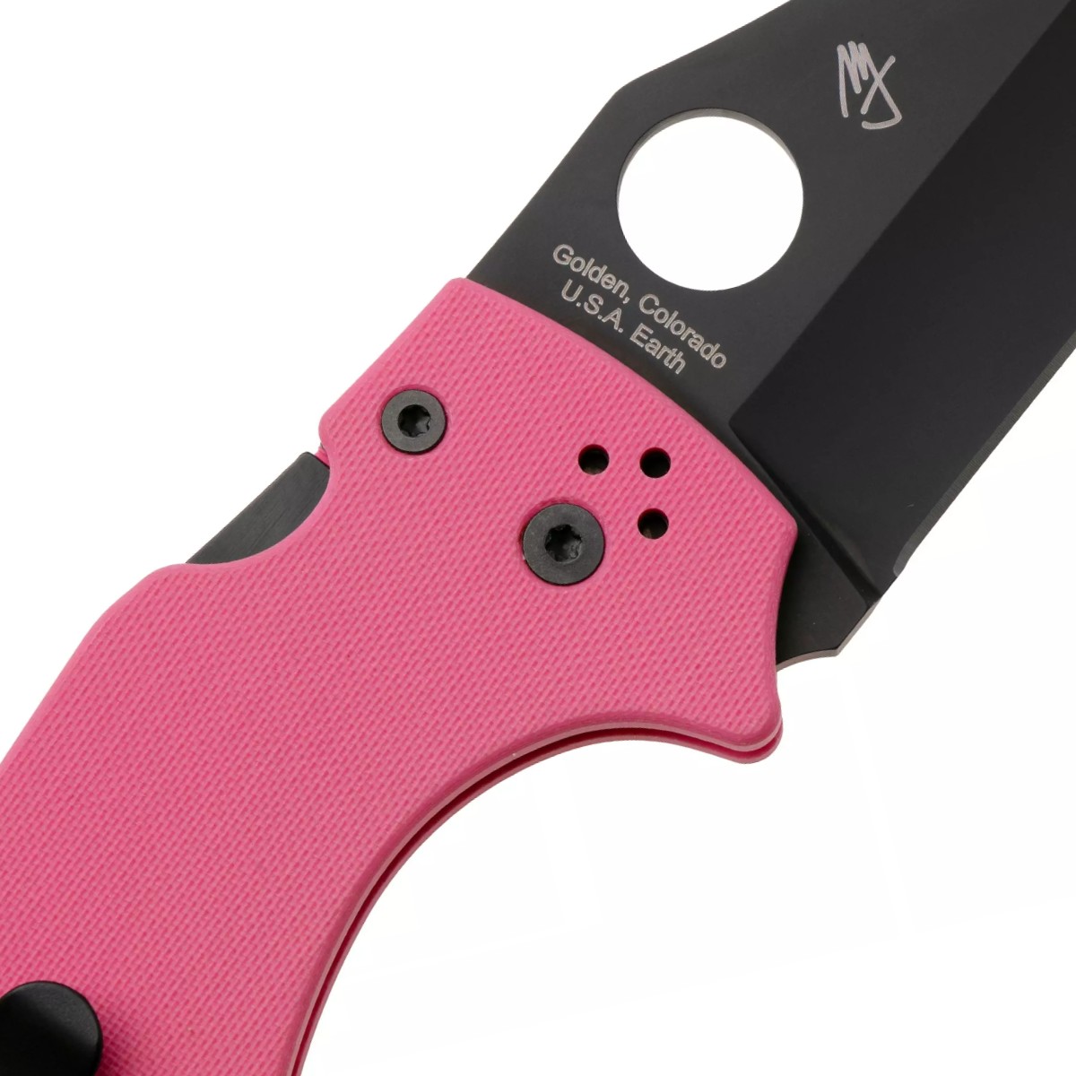 Spyderco-YoJumbo-Michaela-Janicha-C253GPNBKP